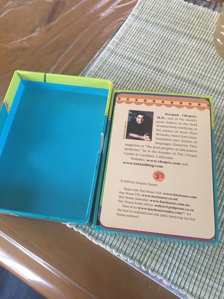 Deepak Chopra Success Tarot Cards