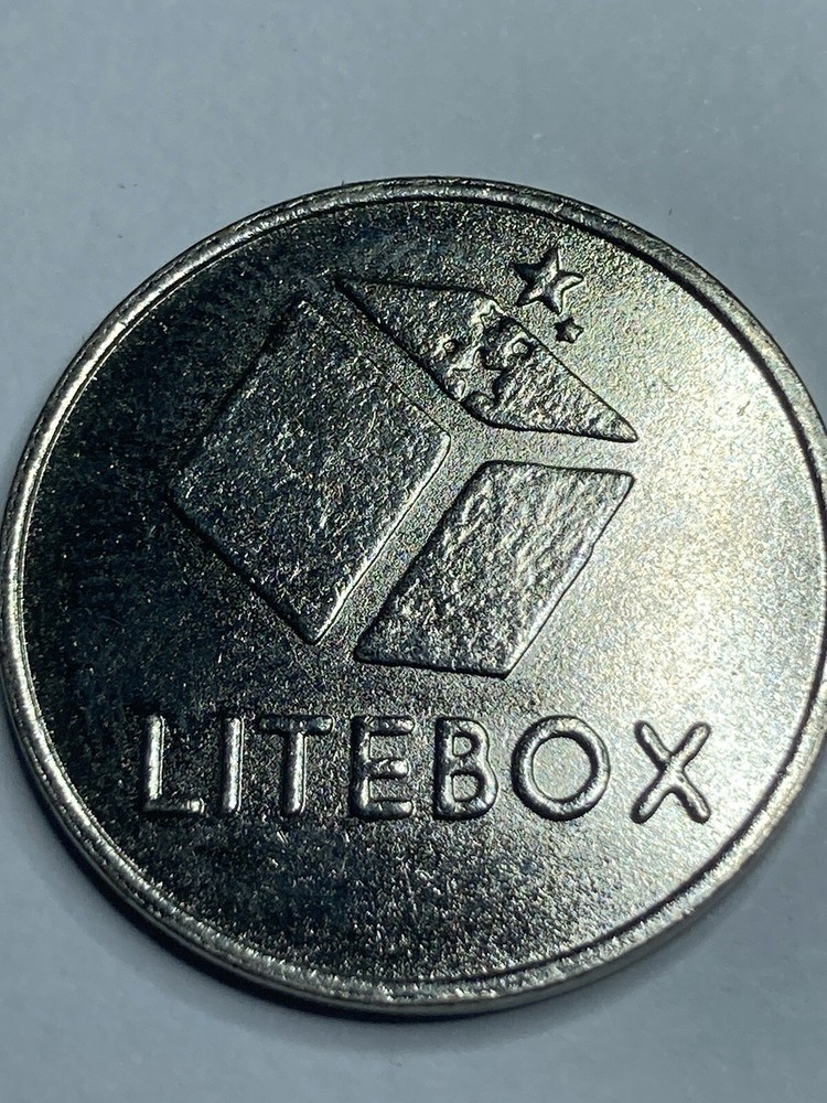 LITEBOX UNIQUE VINTAGE TOKEN LITE BOX - LOOK!!
