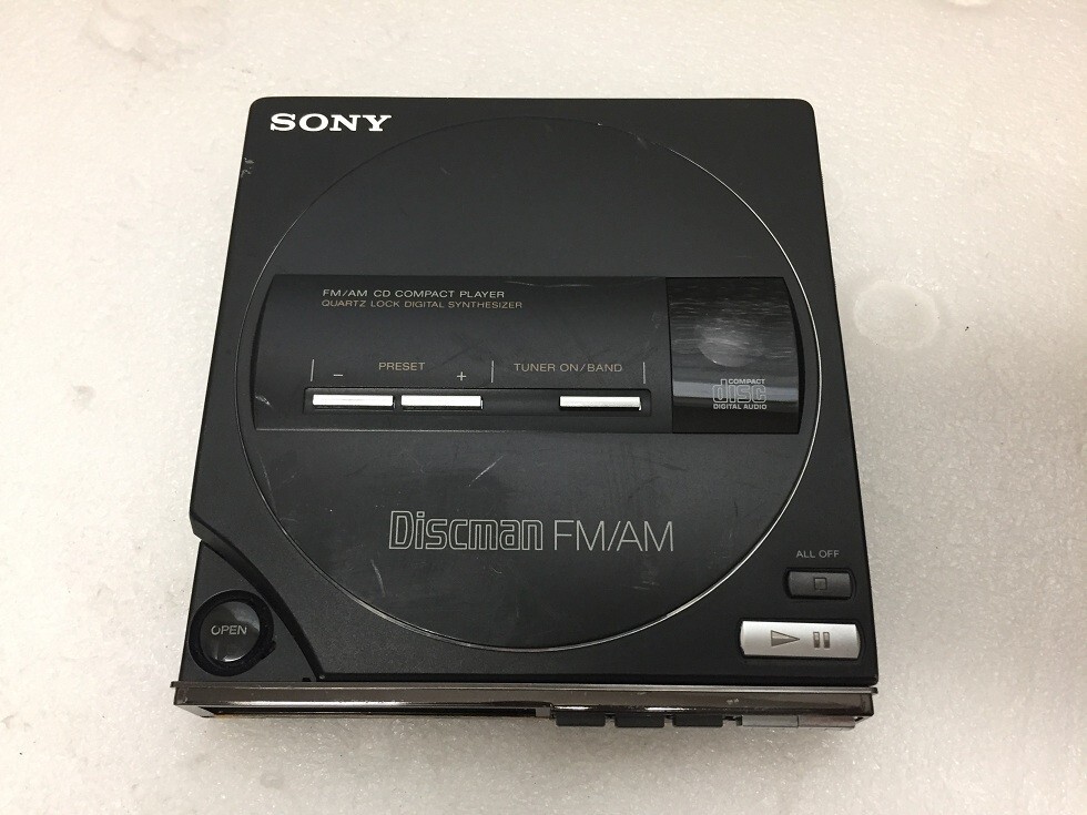 SONY Discman Model D-T10 FM/AM CD Compact Player { UNTESTED }
