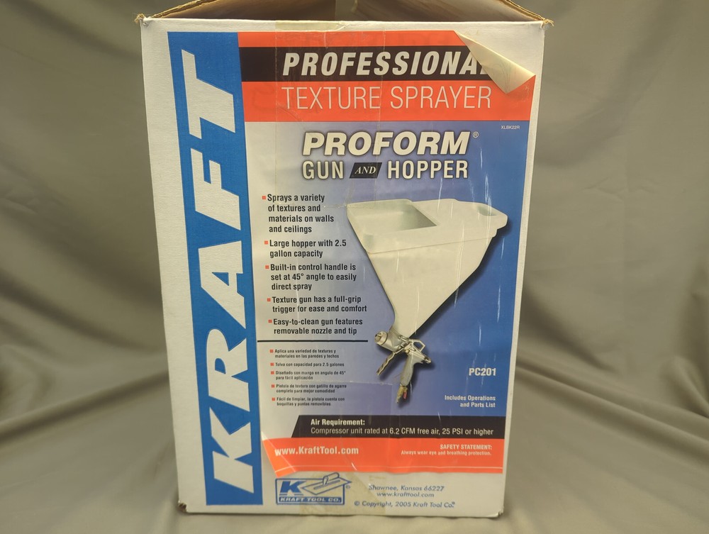 Kraft Proform Texture Sprayer 2.5 Gallon Hopper