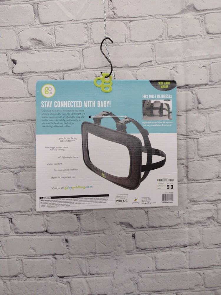Go By Goldbug Dual Facing Travel Mirror