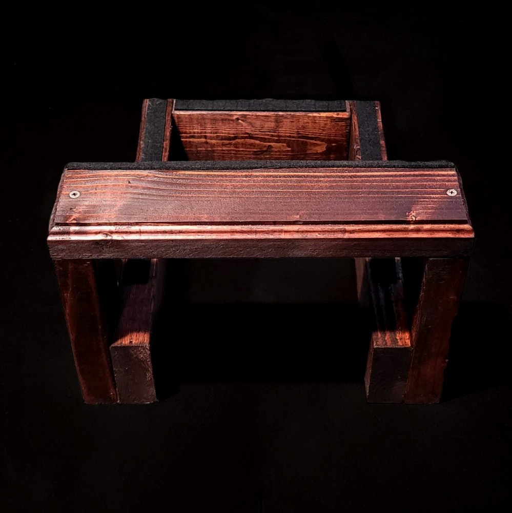 Amp Throne Stand - Tilt Back Angled Combo Amp Stand - Hand Made USA Custom