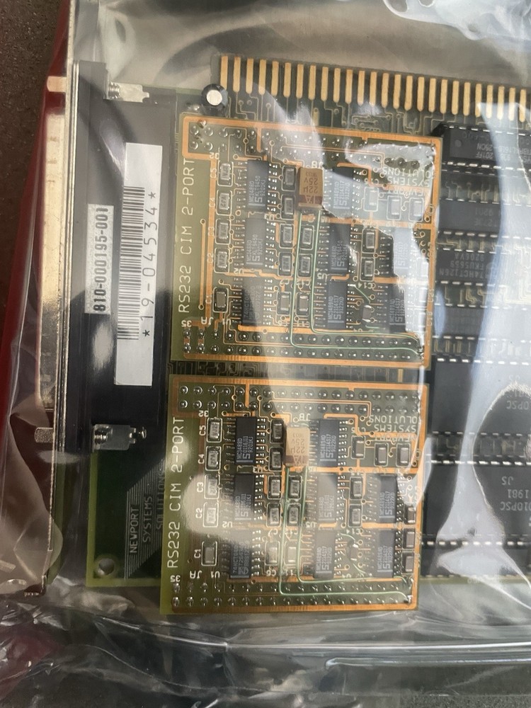 Newport Systems Solutions RS232 Network 1989 ISA Card interface & Cable Adapter
