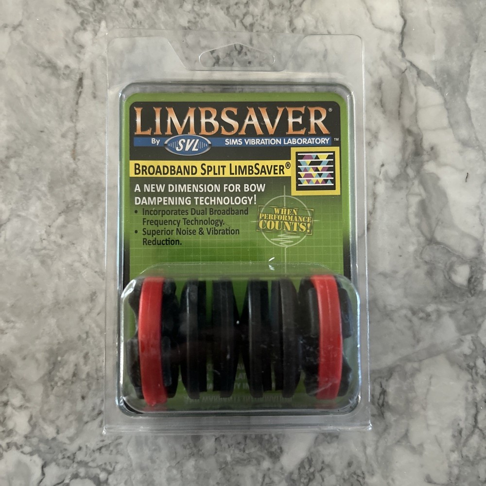 Sims LimbSaver Broadband Limb Dampener - Split Red 2 Pack