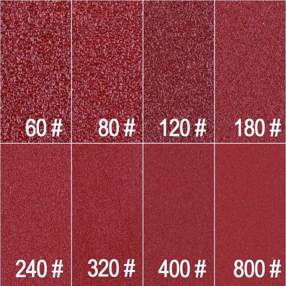 20pcs Mouse Sanding Sheets Hook and Loop Sander Pads 11-Holes Sand Paper Grits 4