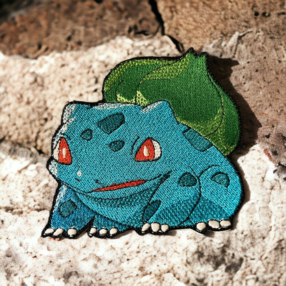 Bulbasaur Patch/ 4.57" X 4.84"