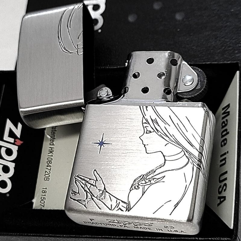 Zippo Granblue Fantasy Lyria Three-sided processing Silver Regular Lighter
