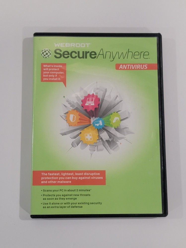 Webroot SecureAnywhere AntiVirus (2006 - 2011) Webroot Software