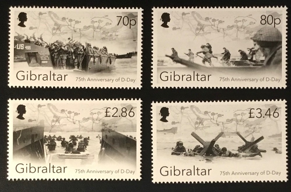 Gibraltar - 2019 set MNH