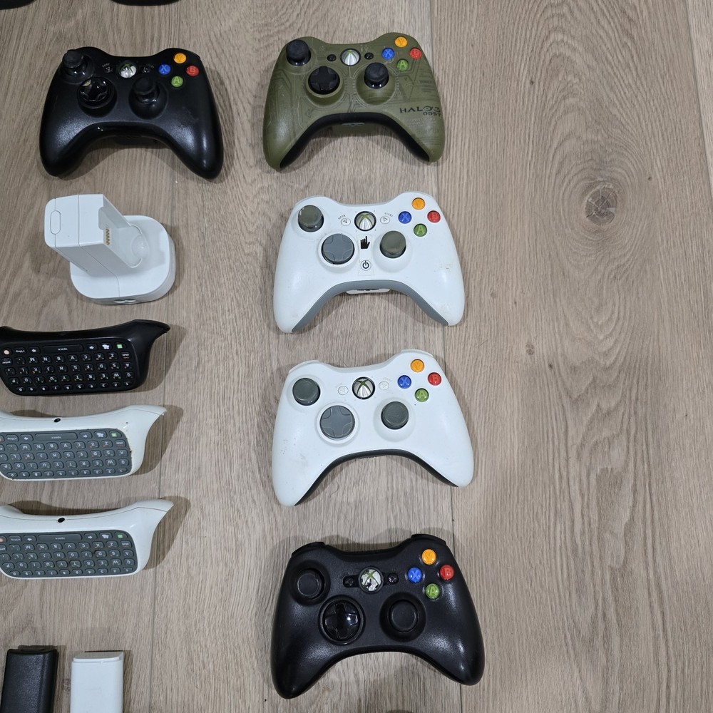 Massive XBOX Bundle - 4 Console + 13 Controllers & More [SOME TESTED / SOME...