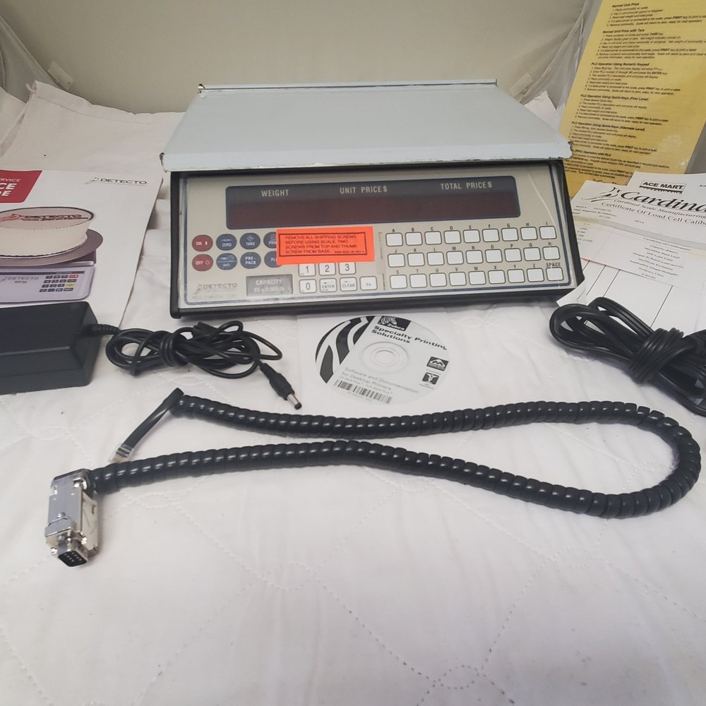 Cardinal Detecto PC-20A Price Computing Measuring Scale