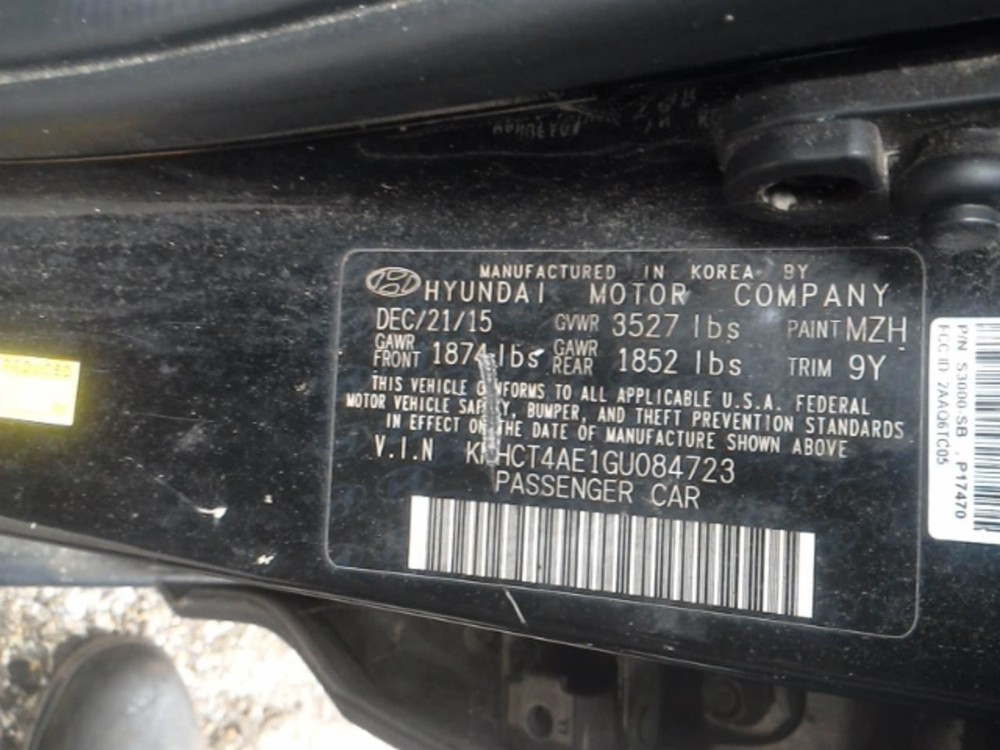 Stabilizer Bar Front Fits 12-17 ACCENT 104915088