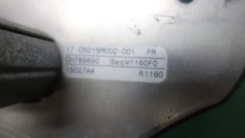 Peterbilt 387 Dash Panel with Two Switches and Two Knobs