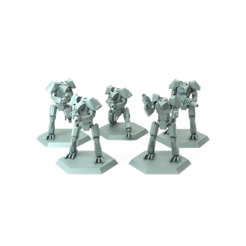 Roc ProtoMech Miniature Compatible with Battletech MWO