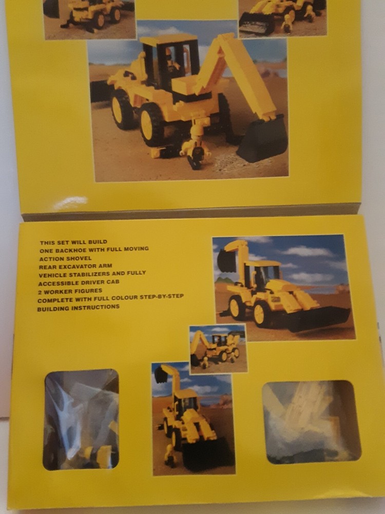 Best Lock Backhoe Loader 350 Piece Lego Comparable