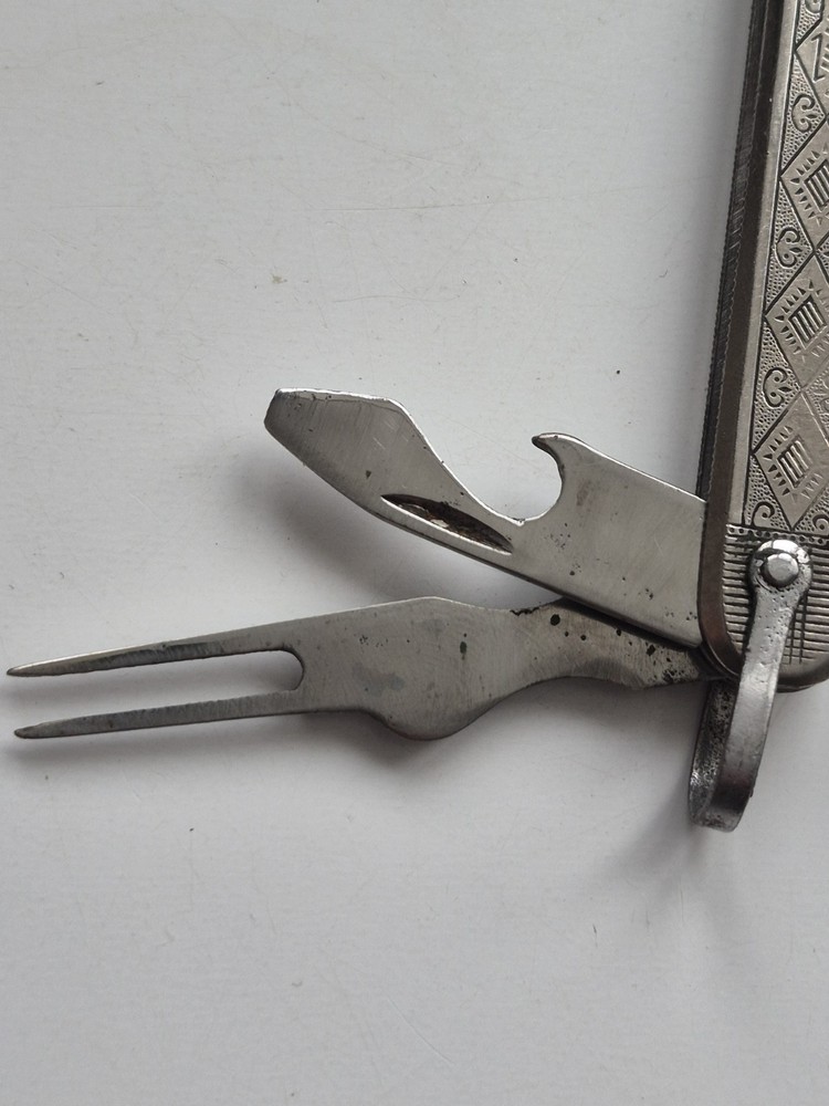 Soviet Cold War Titanium Folding Utility Knife - URSS