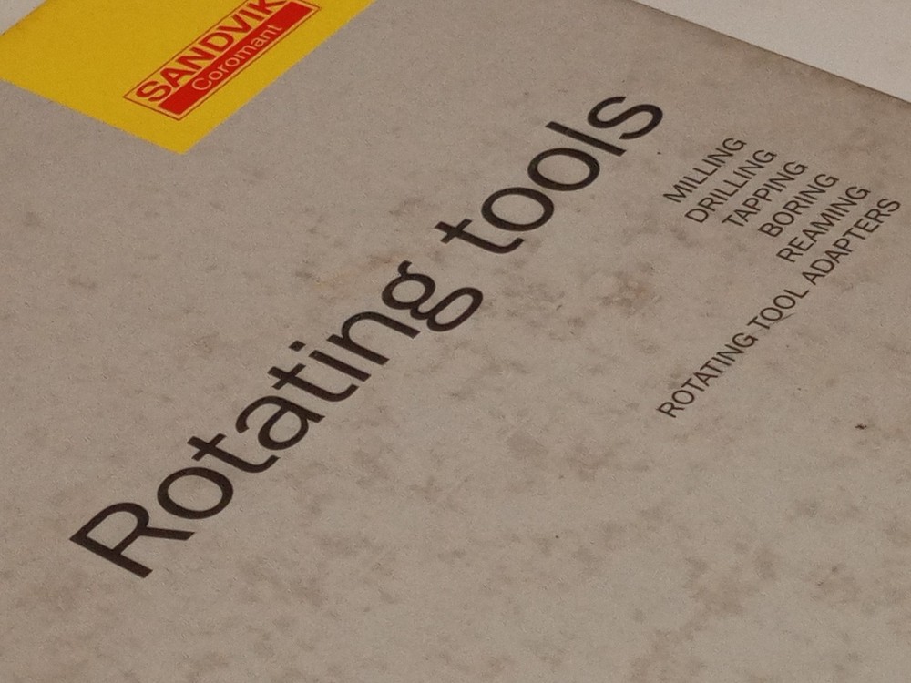 Sandvik Coromant 2015 Rotating Tools Reference Guide & 2017.1 Supplement Manual