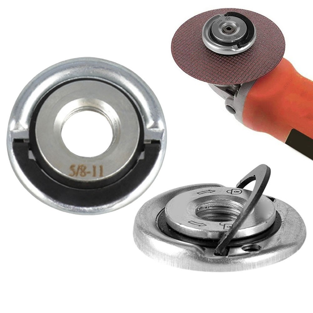 5 8 11 Thread Self Locking Grinder Pressing Plate Flange Nut for Wheels
