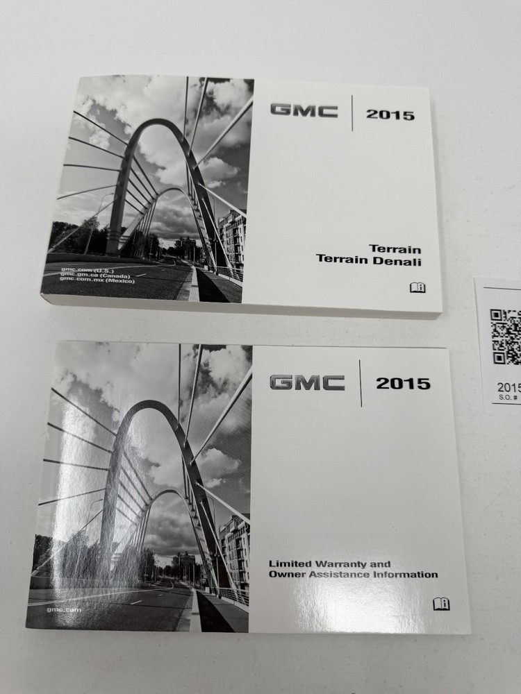 2015 GMC Terrain Denali Owners Manual OEM Complete Set
