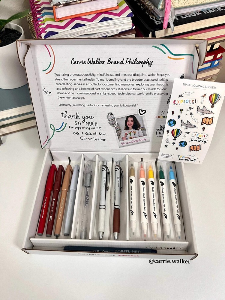 Pentel Travel Journaling Pack