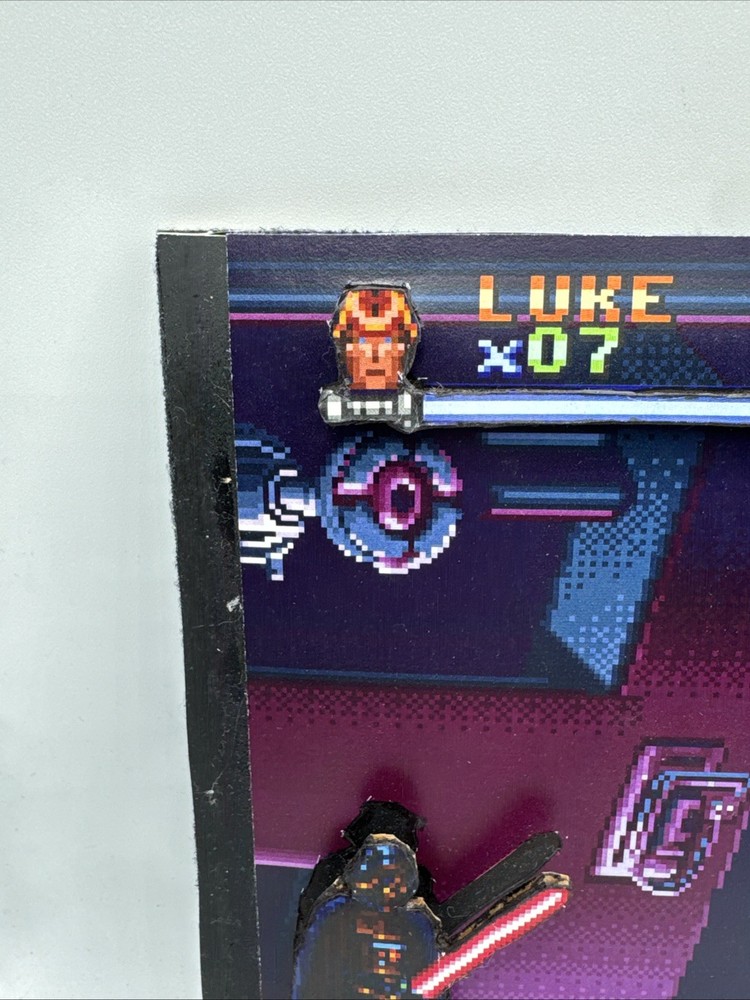 Super Star Wars Empire Strikes Back Arcade Frame￼