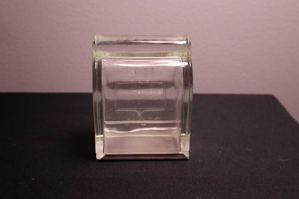Antique Pressed Glass U.S. Mail Mailbox Candy Container 1920s