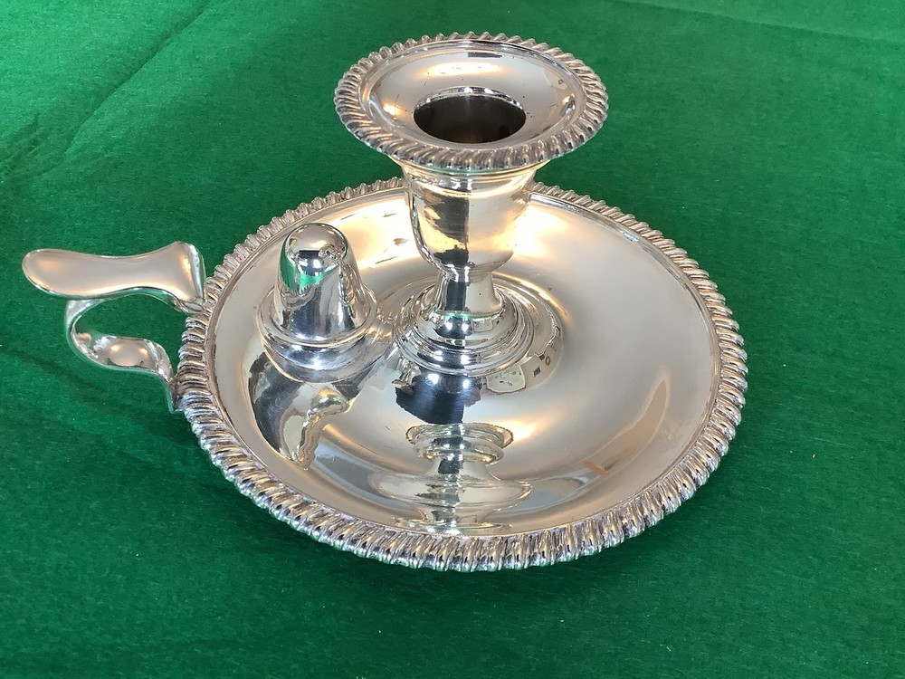Silver plated Chamber Stick