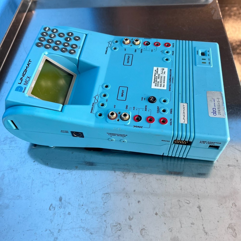 GE DRUCK UNDMAT MCX MULTI-FUNCTION DOCUMENTING CALIBRATOR