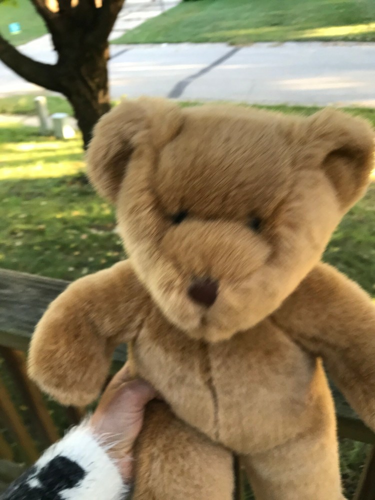 Build A Bear Brown Teddy Bear 15" Stuffed Animal