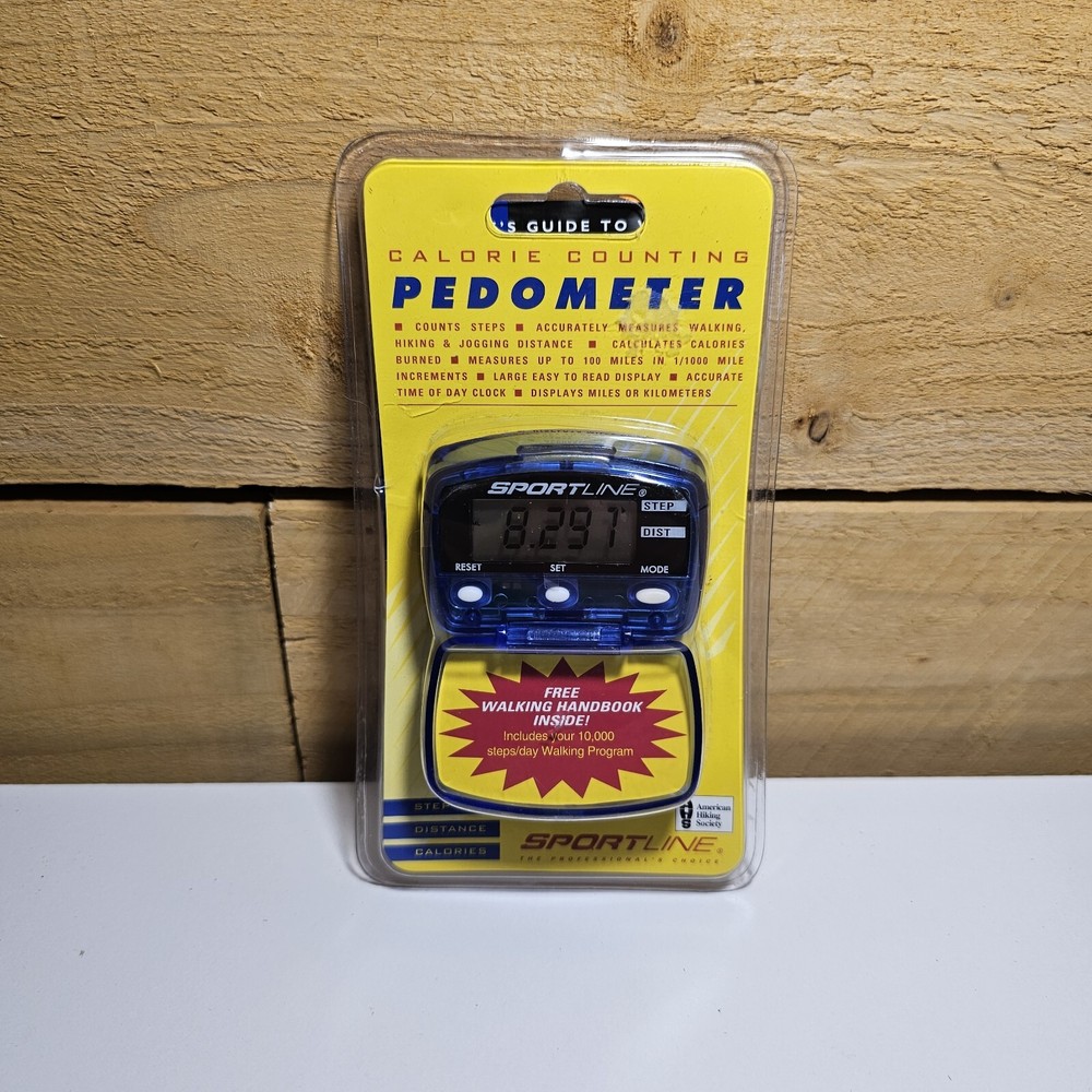Sportline Calorie Step Distance Counter Pedometer