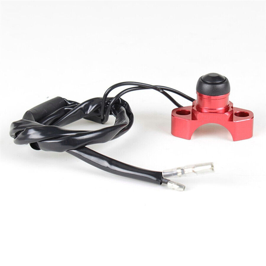 CNC Universal Motorcycle Engine Stop Start Kill Switch Button Dirt Pit Bike Quad