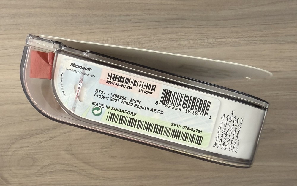 Microsoft Office Project Standard 2007 Academic Full Version