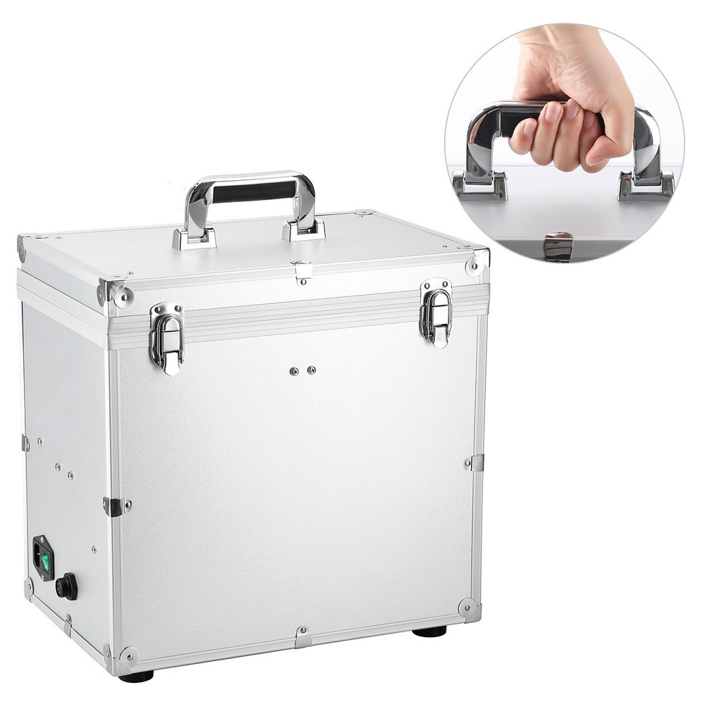 Portable Dental Mobile Delivery Unit Rolling Case Suction Air Compressor System