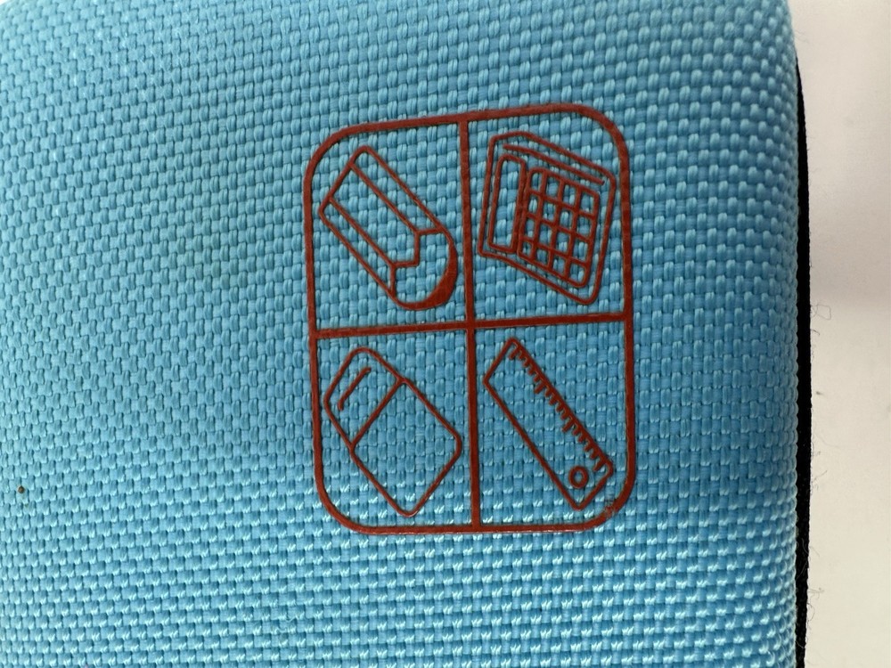 Ti84 Plus Calculator White Marble with Case & Manual