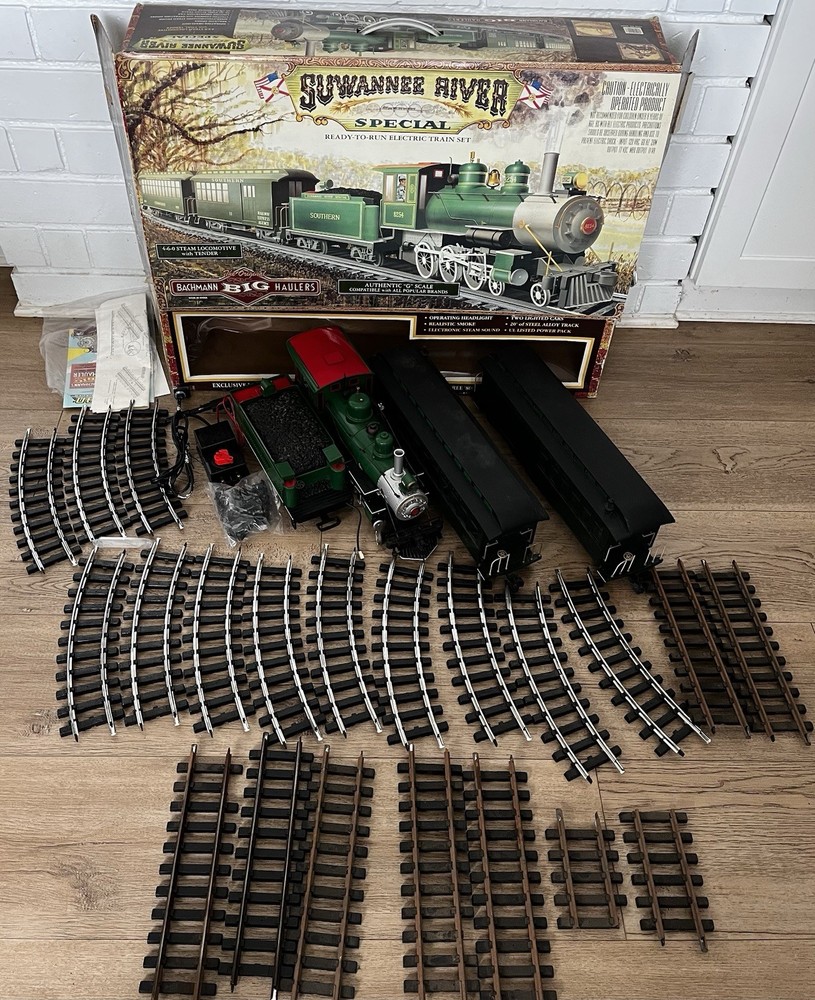 Bachmann G Scale Suwannee River Special Steam Train Set