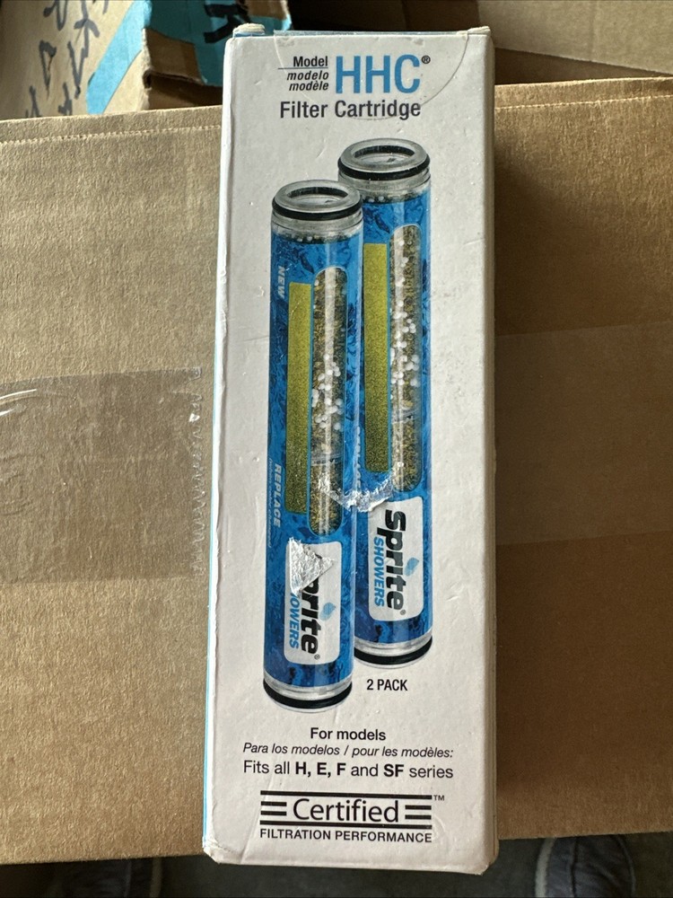 Sprite Shower Filter Hand-Held Replacement Cartridge Model HHC- NEW - SEALED
