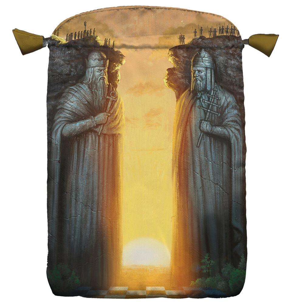 In Between Satin Tarot Card Bag Pouch