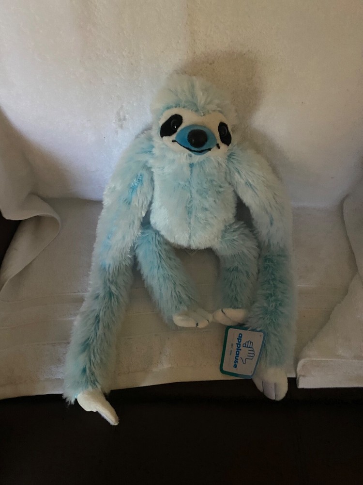 Applause SLOTH light blue bnwt awesome character ride along