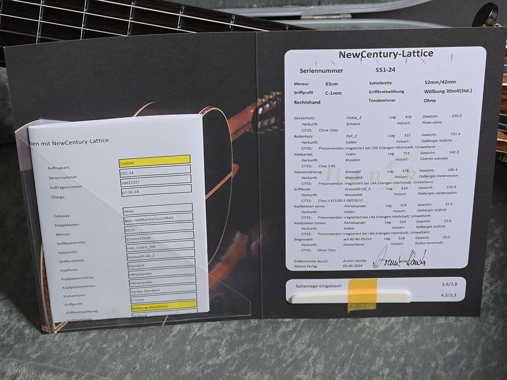 Hanika New Century Custom