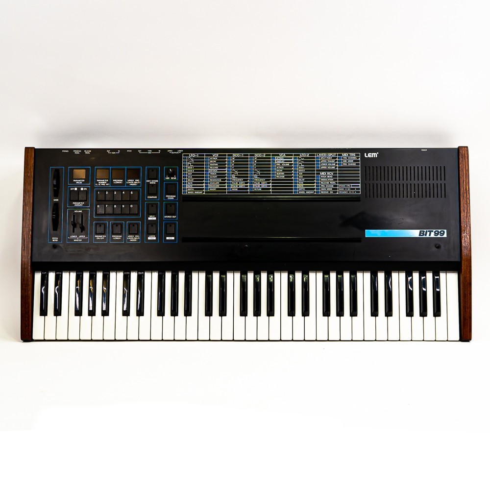 LEM Crumar Bit-99 w/ Tauntek Firmware – Non-Functioning Project Synth w/ Upgrade