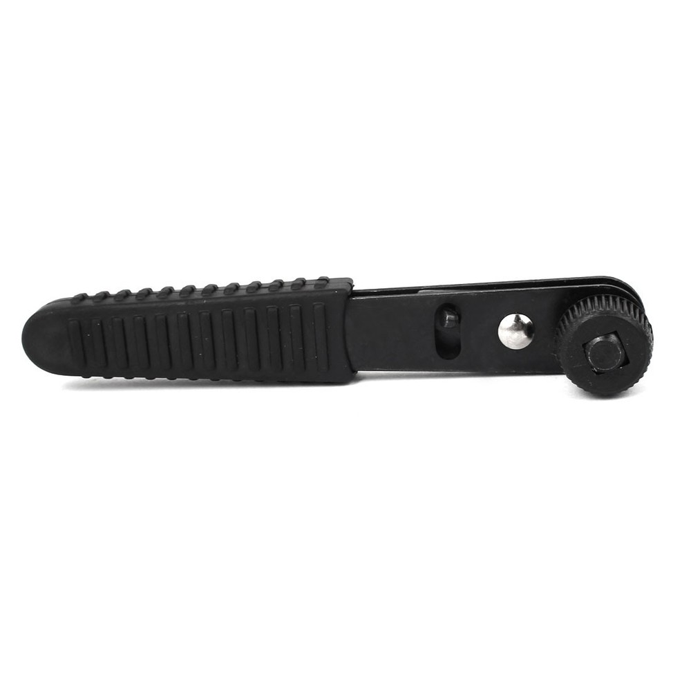 1/4" Square Drive Hex Head Rotating Torque Ratchet Wrench Black