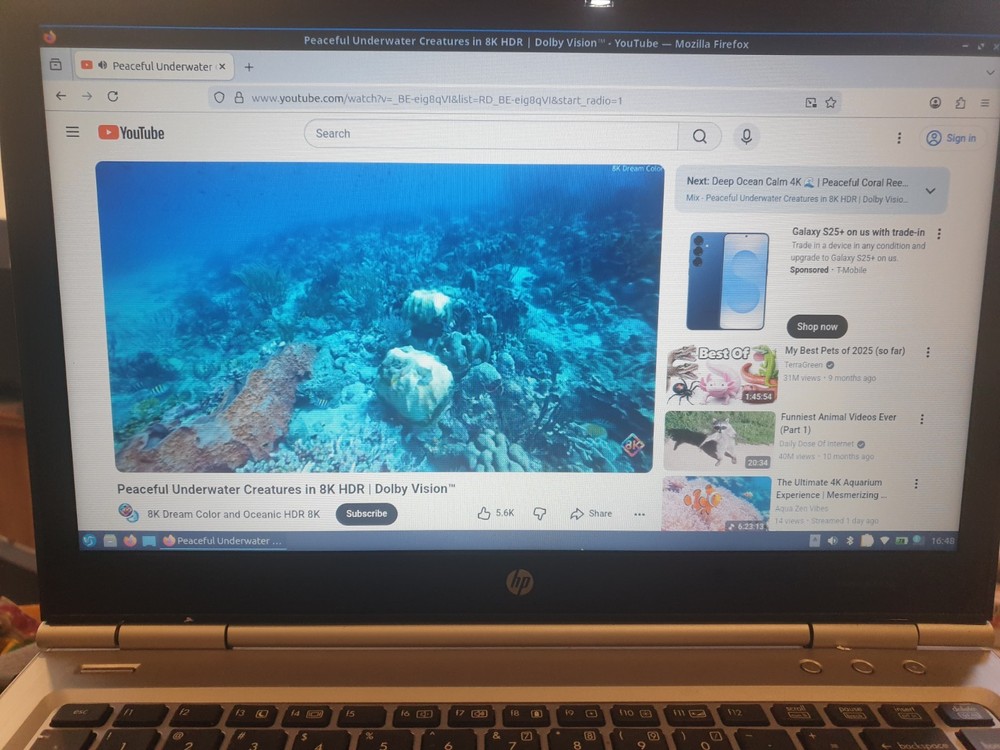 Linux Lubuntu V24.04.4 64-bit, Bootable Live and Install USB Flash Drive