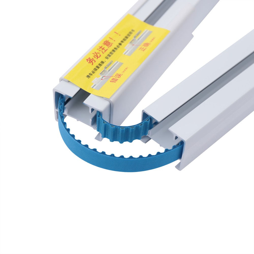 13ft Automatic Open/Close Electric Drapery Curtain Track Rod Rail Remote Control