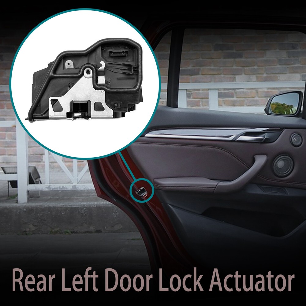 Rear Left Driver Side Power Door Lock Actuator Motor Latch for BMW E60 E65 E90