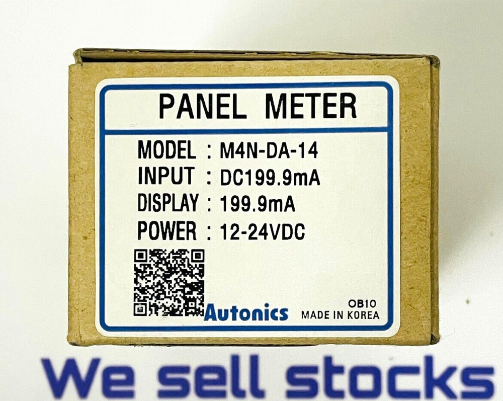 AUTONICS M4N-DA-14 Panel Meter