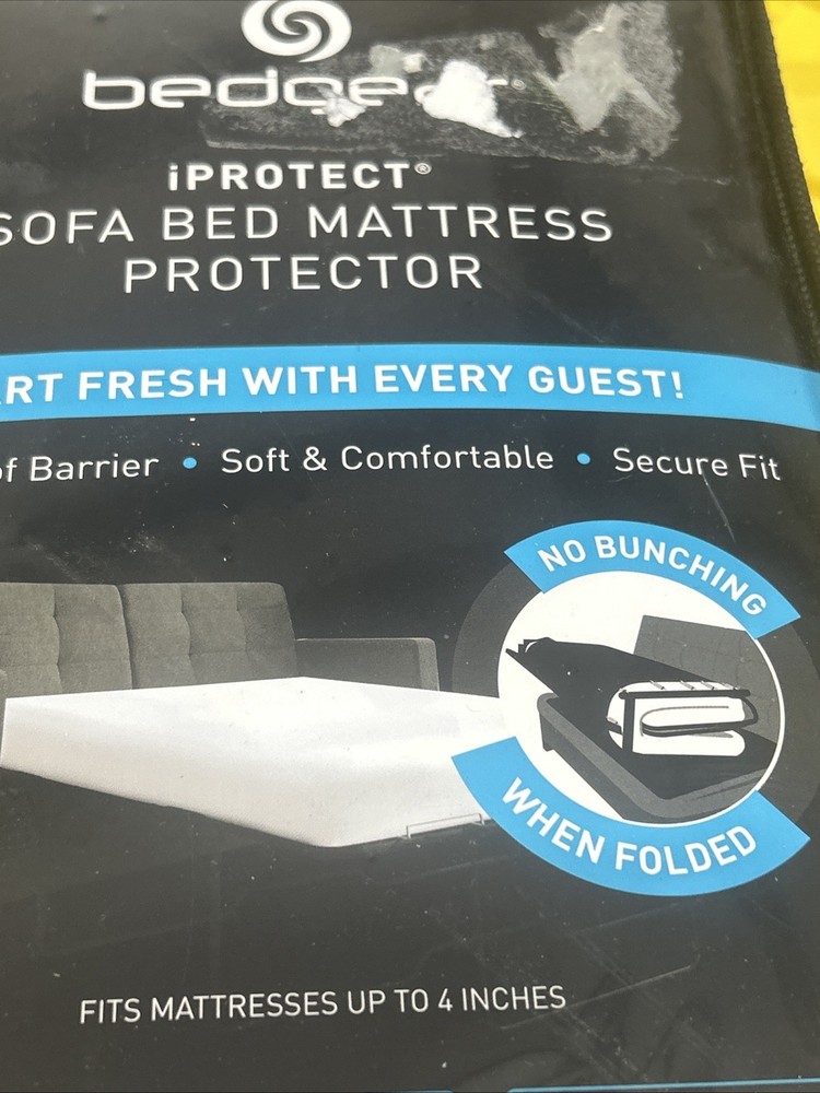 Bedgear Sofa Bed MattressProtector iProtect New in Box