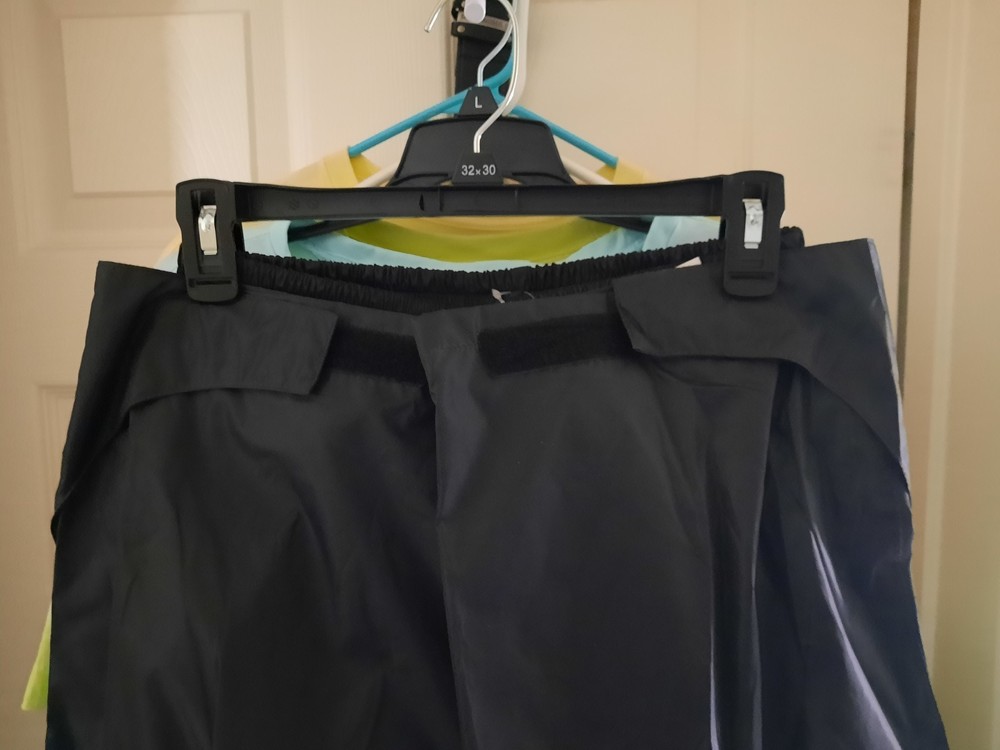 VEGA Technical Advantage Waterproof Rain Pants Large Black