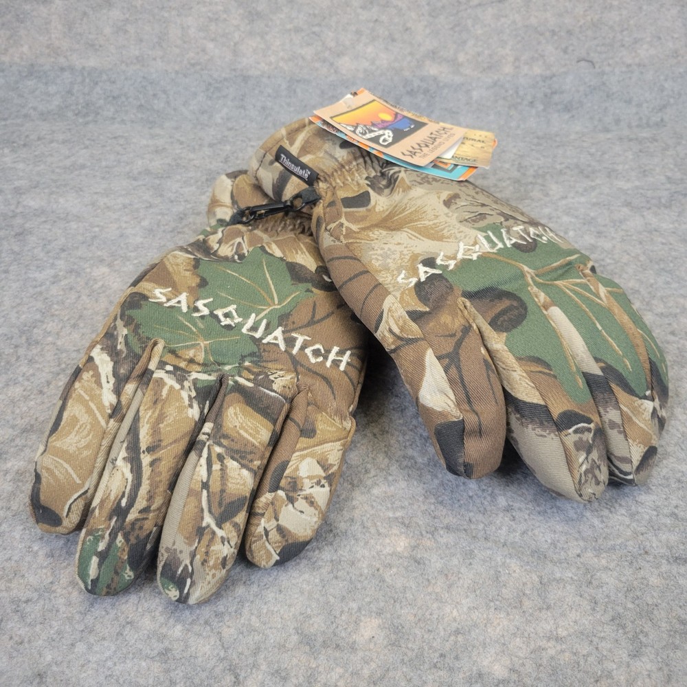 Advantage Camo Gloves Sasquatch Thinsulate Size Medium-M