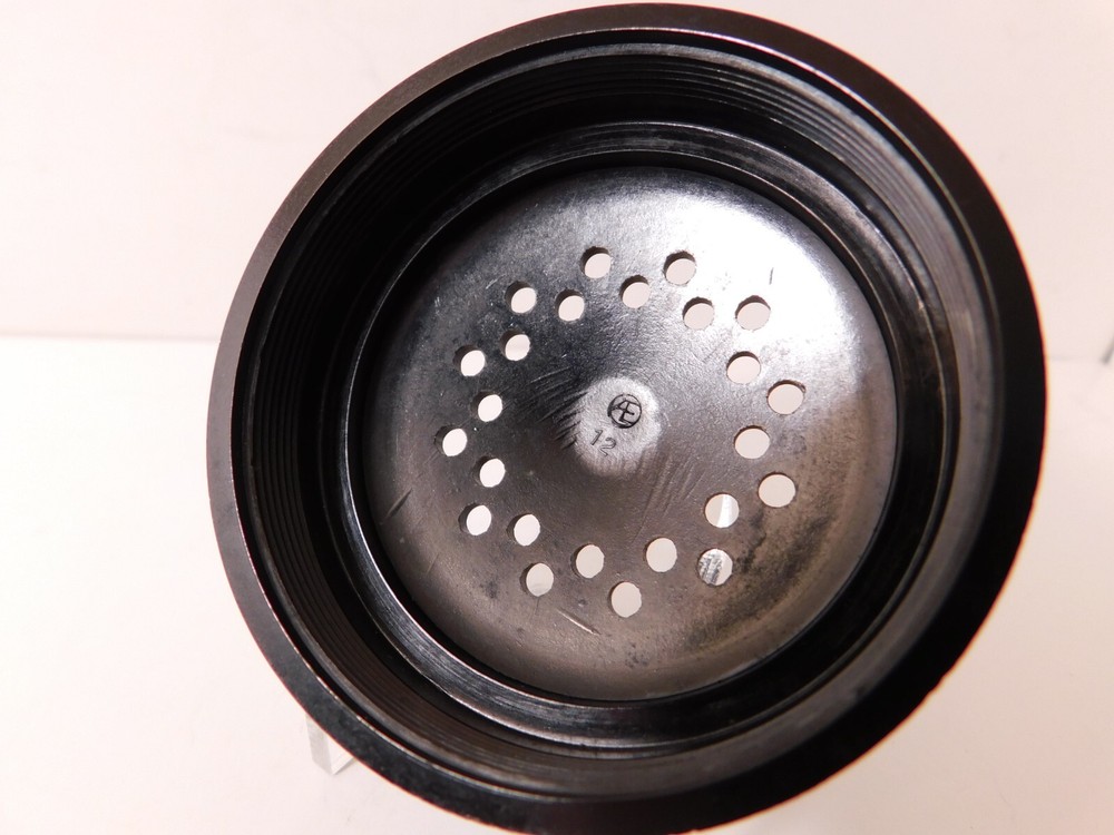 2 - Automatic Electric A/E 40 Bakelite Handset Transmitter Caps in VG Condition