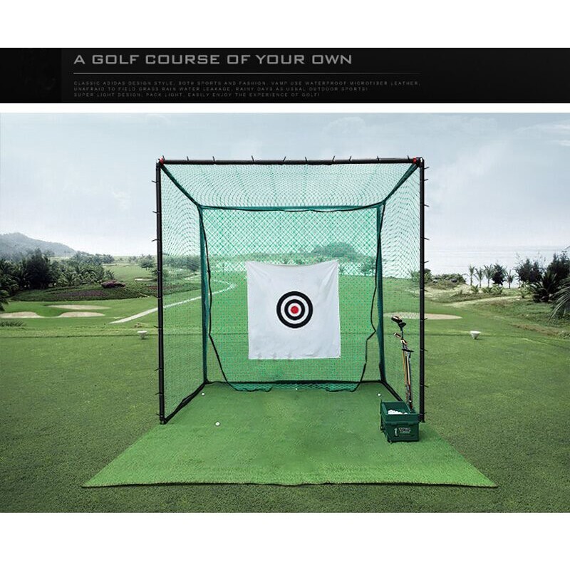Golf Practice Hitting Target Driving Cage Training Aid Tool 9.8x9.8ft Foldable